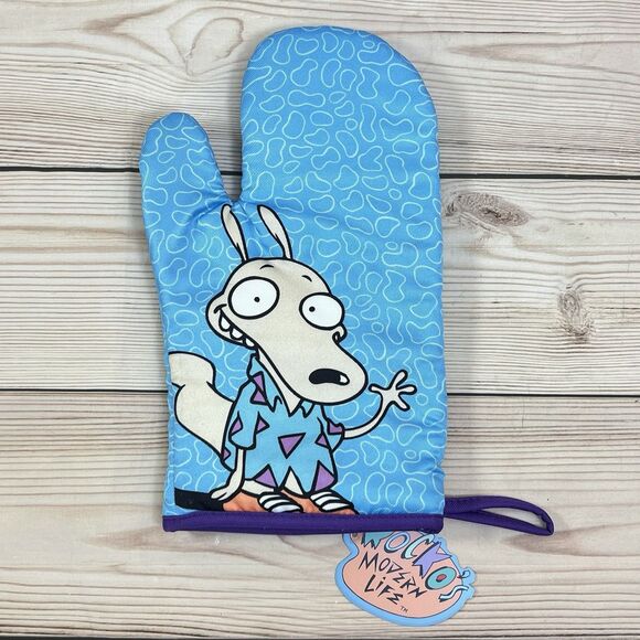 Rocko's Modern Life Oven Mitt Hot Glove Nostalgic Kitchen Nickelodeon Nick Box - Picture 2 of 7